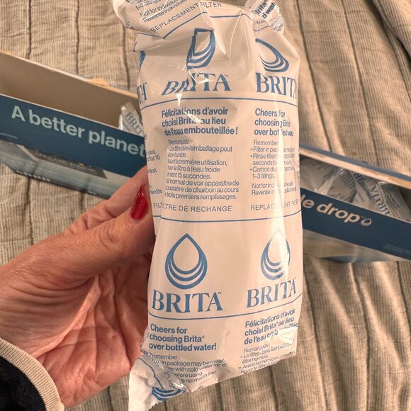 Brita Replacement Water Filters – Standard, 5 Sealed Filters (Open Box, 1 Used) - Picture 3 of 6